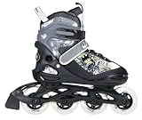 Batman 970030/33 Metamorphosis - Roller enfant - Blanc/noir/jaune - Taille 33-37