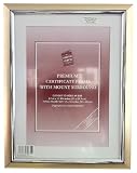 The Photo Album Company PEL1216SIL-MNT Premium Easy Loader 12X16 Frame Silver with Mount Surround