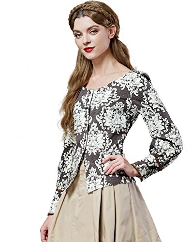 (アートカー)Artka オリジナルデザイン レディーズプリンセス風花柄シャツ SA12366C