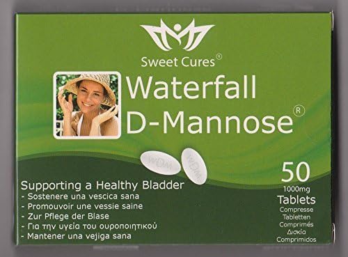 Sweet Cures Waterfall D-Mannose 50 x 1g Tablets by Sweet Cures