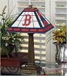 Boston Red Sox Memory Company Team Mission Lamp MLB Baseball Fan Shop Sports Team Merchandise