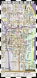 Streetwise Chicago Bus, CTA & Metra Map - Laminated Chicago Metro Map - Folding pocket & wallet size metro map for travel