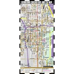Streetwise Chicago Bus, CTA & Metra Map - Laminated Chicago Public Metro Map