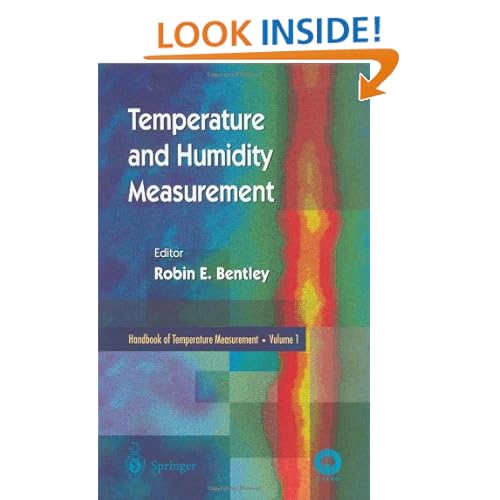 Handbook of Temperature Measurement (Vols 1-3) Robin E. Bentley