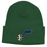 Utah Jazz Light Blue Basic Logo Cuffed Knit Hat