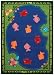 Joy Carpets Faith Based Fishers Of Men 1550 Blue Kid's Room 3'10
