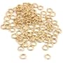 50 Jump Rings 14K Gold Filled Open Jewelry Clasp 4mm
