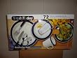 72 piece dinnerware set ,Service for eight