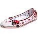 Not Rated Women's Soda Pop Flat,Red,10 M US