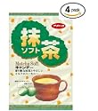 Japanese Matcha Green Tea Soft Chewy Candy Value 4 Bags - Individually Wrapped - 4x 3.3 Oz)