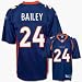 Champ Bailey Denver Broncos Premier Navy Jersey with #24 from Reebok