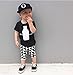 Little Boys Short Sleeve Bottle T-shirt and Graphics Print Shorts Outfit