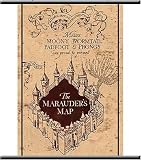 Harry Potter NECA Marauders Map Wall Scroll