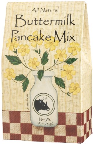 Brown Family Farm All Natural Buttermilk Pancake Mix, 8-Ounce Boxes (Pack of 6) by Brown Family Farm