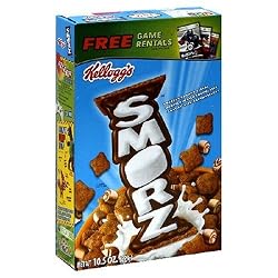 Kellogg's Smorz Cereal, 10.5-Ounce Boxes (Pack of 4)