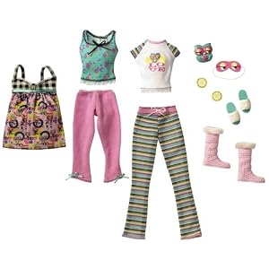 Barbie My Fab Life Clothes - Pajama Party Fashion Outfit Set by Barbie