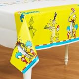 Dr. Seuss Plastic Tablecover Party Supplies