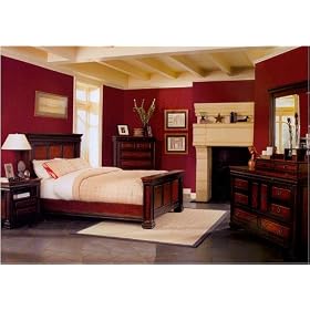 Rosalinda King Size Bedroom Six Piece Set