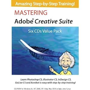 Adobe Creative Suite Training courses (six CD set) Adobe Creative Suite Training courses (six CD set)