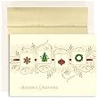 Holiday Icon Garland Christmas Cards -