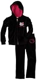 Hello Kitty Girls 7-16 Mini Sequin Applique On Velour Active Set