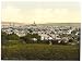 General view, Naumburg on the Saale, Saxony, Germany wall sized print (photochrom) photochrome measured in inches 18x24