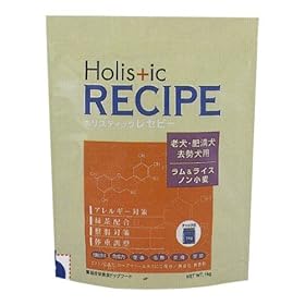 【クリックで詳細表示】Holistic RECIPE ホリスティックレセピー ラム＆ライス シニア 7.2kg