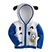 Fair Indigo Joobles Pip the Dog Baby Organic Cardigan (6-12 Months)