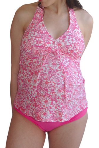 Belabumbum Pink Floral Tankini