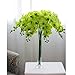 1 x Artificial Butterfly Orchid Flower Plant Home Decor - Green