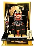 五月人形 久月 鎧 鎧飾り 謙信 飯綱権現 中村宗光作 腹巻 1/4の画像