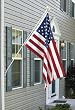 6' Flag Pole with Eagle