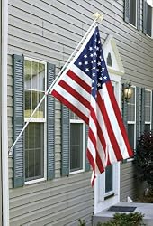 6' Flag Pole with Eagle
