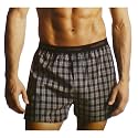 Mens Calvin Klein CK Woven Boxer Shorts Underwear Briefs With Button