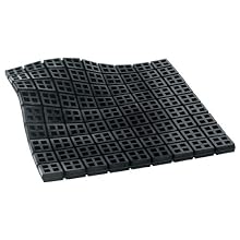 Mason 18X18X3/4SWN Super W Neoprene Vibration Isolation Waffle Pad, 18" Length x 18" Width x 3/4" Thick