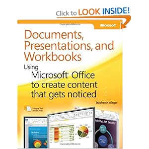 Documents, Presentations, and Workbooks - Stephanie Krieger 