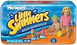 Huggies Little Swimmers Disposable Swimpants Swim Diapers, Size Medium, Fits 24 - 34 lbs 11 Each