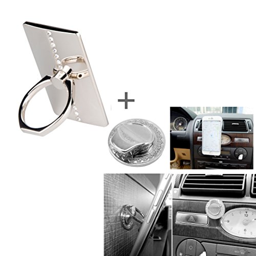 Ring Holder with Metal Hook Mount for All SmartPhone, Biaoge Universal Masstige Ring Grip/Stand Holder Metal Tag Bunker Ring for iPhone 4 4S 5 5G Galaxy S2 S3 SIII S4 iPad iPod HTC Nokia All Cell Phones (206-SI) Ring Holder with Metal Hook Mount for All SmartPhone, Biaoge Universal Masstige Ring Grip/Stand Holder Metal Tag Bunker Ring for iPhone 4 4S 5 5G Galaxy S2 S3 SIII S4 iPad iPod HTC Nokia All Cell Phones (206-SI)