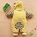 Baby Ladybug and Cows Warm Body Suit Autumn and Winter Clothing Baby Romper