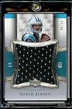 2005 Upper Deck Exquisite Stefan LeFors Super Jersey 6/50 Carolina Panthers Football Card - Mint Condition - Shipped In Protective Display Case