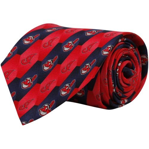 Cleveland Indians Silk Tie 1