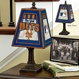 New York Mets 14-Inch Art Glass Lamp