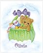 Personalized Nursery Wall Decor, New Baby Arrival, Childrens Wall Art - 11 x 14