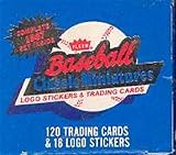 1987 Fleer Baseball Classic Miniatures Factory Set
