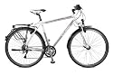Cube Delhi white grey print (2010) Trekking Fahrrad Trekkingrad Reiserad 28 Zoll Fahrr&auml;der Herren