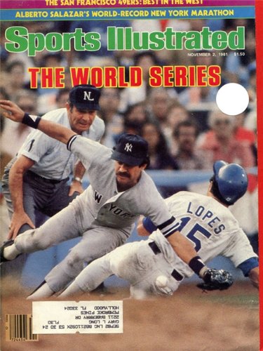 Don Mattingly Unsigned Sports Illustrated Magazine - November 2, 1981