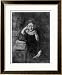 Helena Petrovna Blavatsky Russian Mystic Writer &C Circa 1889 Collections Framed Art Poster Print by H. Schmiechen, 27x33