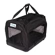 GoGo X-Large Soft Crate 48"L x 32.25"W x 38.5"H Black