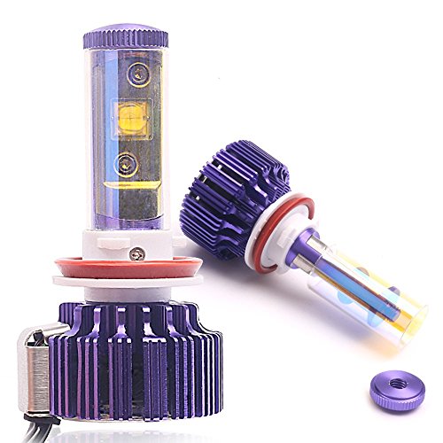 LOENDE H11 LED Headlights Equiped With 2x CREE Chip 30W 10,000Lm LED Bulbs, Plug & Play Conversion Kit, for Vehicle Car Fog Light