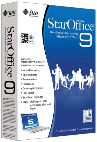 StarOffice 9 (PC/Mac/Linux DVD)